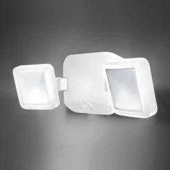 OSRAM LED-ulkoseinävalaisin DOUBLE, 2-lamppuinen, valkoinen, paristo
