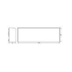 OSRAM LED-ulkoseinävalaisin ENDURA STYLE IVO, tummanharmaa IP65