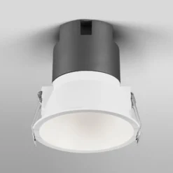 OSRAM LED-upotettava kohdevalaisin TWIST, valkoinen/valkoinen, 840, Ø 9,3 cm,