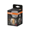 OSRAM LED Vintage 1906, G80, E27, 11 W, harmaa, 1800 K, häm.