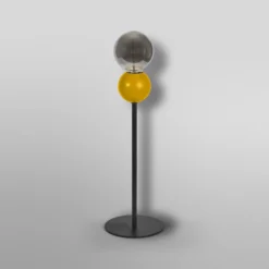 OSRAM pöytälamppu Decor Bubble, keltainen, 1-lamppuinen, teräs, E27