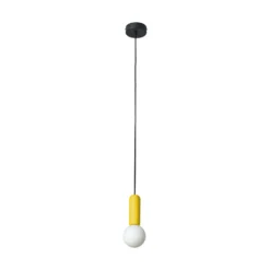 OSRAM riippuvalaisin Decor Concrete Mic, keltainen, betoni, G9