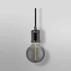 OSRAM riippuvalo VINTAGE 1906 BOBBIN, harmaa, metalli, Ø 10 cm
