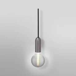 OSRAM riippuvalo VINTAGE 1906 ROUND, kromi, metalli, Ø 10 cm