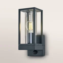 OSRAM seinälamppu ENDURA CLASSIC FRAME, anturi tummanharmaa IP54