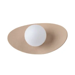 OSRAM seinävalaisin Decor Pearl, beige, huopa, G9