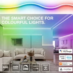 OSRAM SMART+ WiFi LED-nauha, Master, 2 m, CCT, RGB Matter