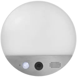 OSRAM SMART+ WiFi ulkoseinälamppu ROUND, kamera, anturi, harmaa