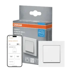 OSRAM SMART+ WiFi yksittäinen seinäkytkin, akku, valkoinen, mattapintainen