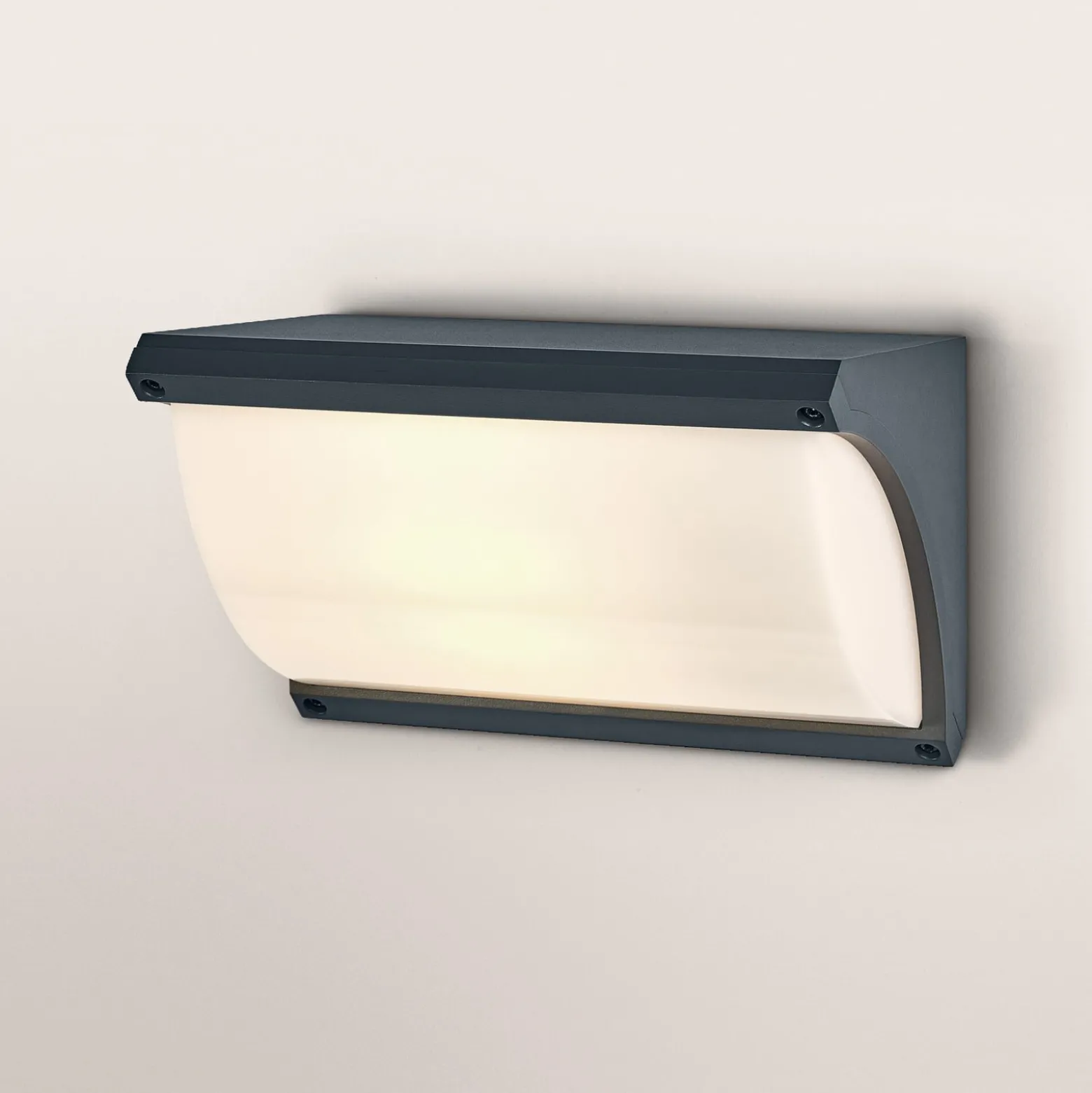OSRAM ulkoseinälamppu ENDURA CLASSIC ANGELA, tummanharmaa, IP54