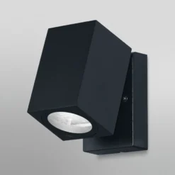 OSRAM ulkoseinälamppu ENDURA CLASSIC CUBE musta metalli IP44