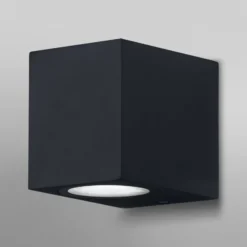 OSRAM ulkoseinälamppu ENDURA CLASSIC SQUARE musta alas IP44