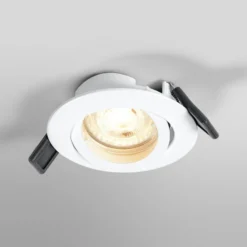 OSRAM-upotettava spotti, Ø 9 cm, valkoinen, metalli, GU10-LED, 2700 K