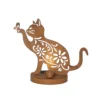 Oxicat-LED-aurinkokoristelamppu, korkeus 30 cm, ruosteenvärinen, IP44