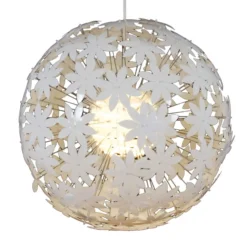 Pallomainen riippuvalaisin YOUNG LIVING valkoinen