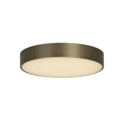 Palma LED-kattovalaisin, pronssinvärinen, Ø 25 cm, teräs/akryyli