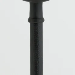 PALMARIA-pöytävalaisin, musta/valkoinen, korkeus 52 cm, metalli, E14