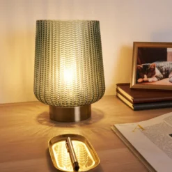 Pauleen Pretty Glamour E27-LED turkoosi/messinki