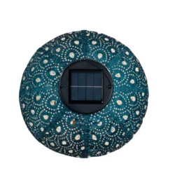 Pauleen Sunshine Charm-LED-aurinkovalaisin sininen