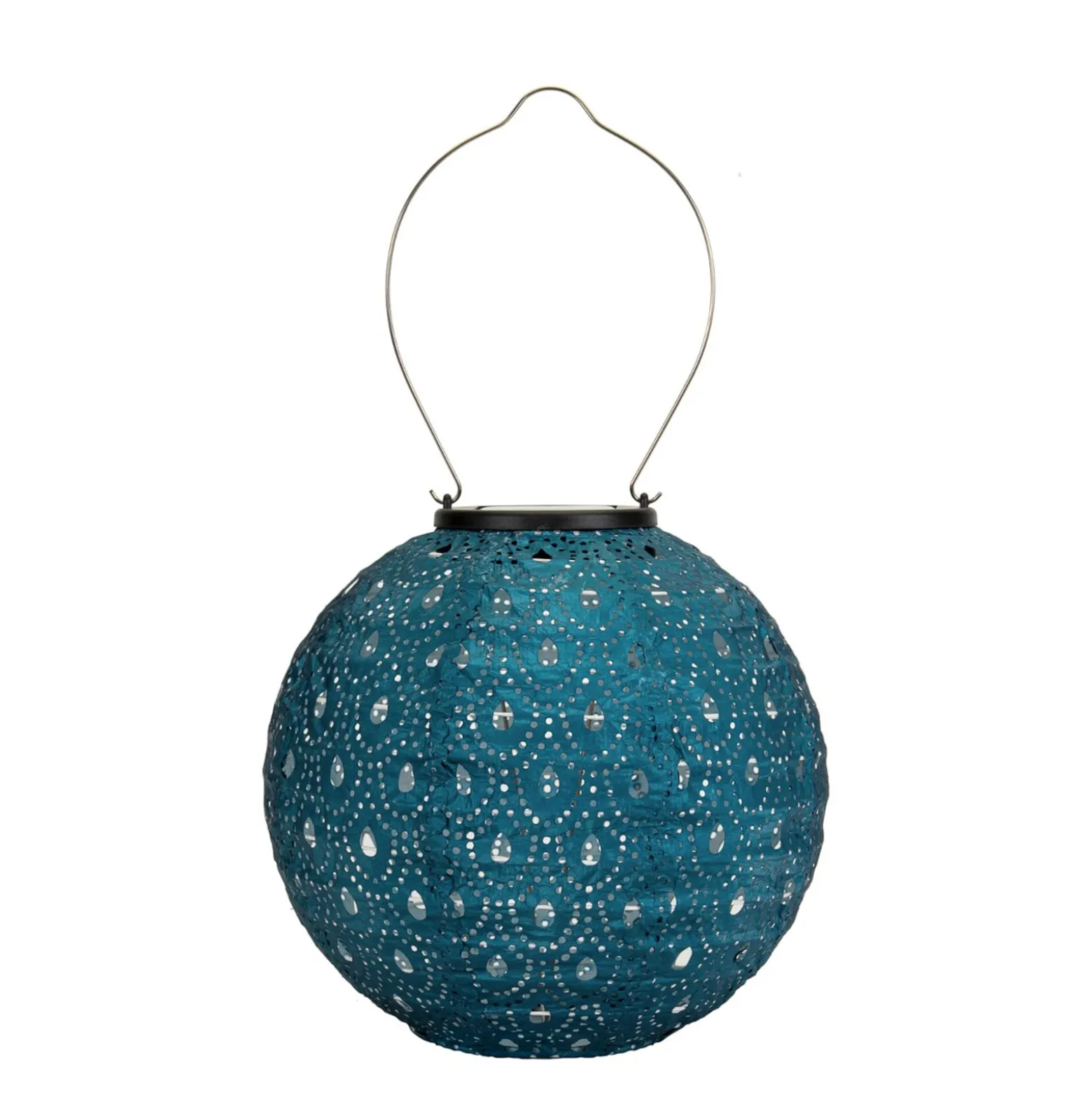 Pauleen Sunshine Charm-LED-aurinkovalaisin sininen