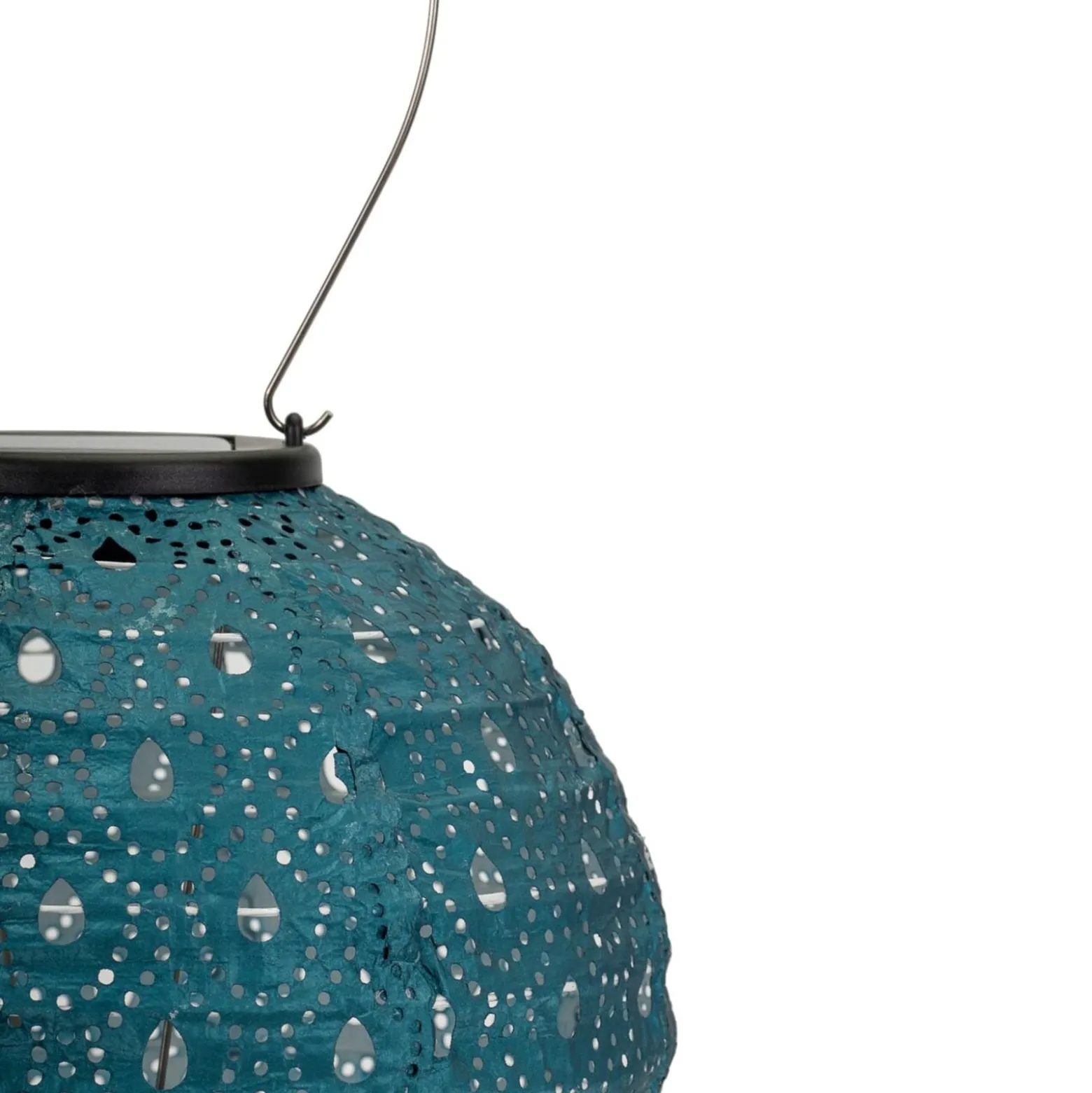 Pauleen Sunshine Charm-LED-aurinkovalaisin sininen