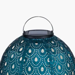 Pauleen Sunshine Charm-LED-aurinkovalaisin sininen