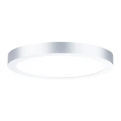 Paulmann Abia -LED-paneeli Ø30 cm, 4 000 K, kromi