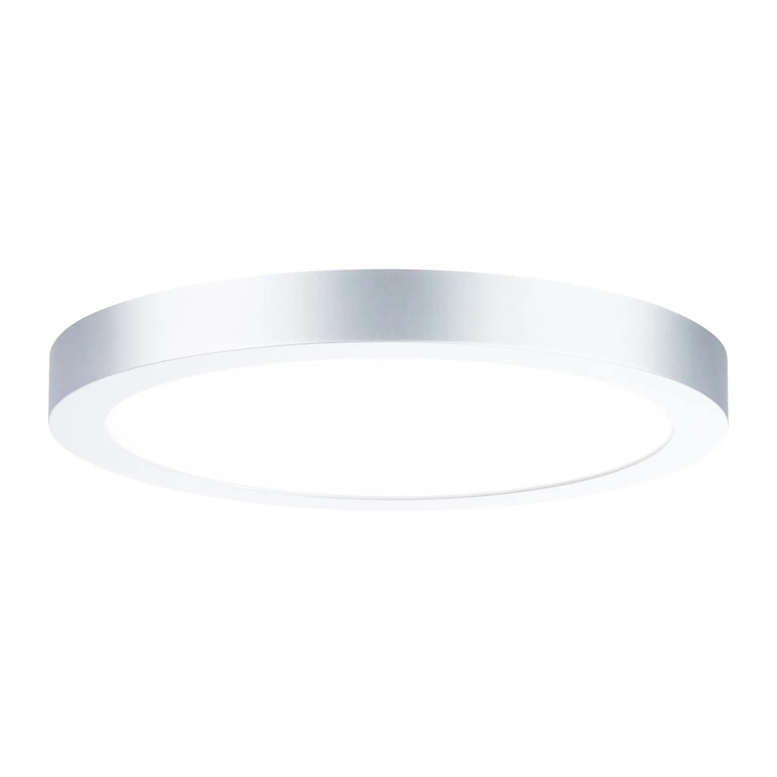 Paulmann Abia -LED-paneeli Ø30 cm, 4 000 K, kromi