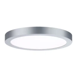 Paulmann Abia -LED-paneeli Ø30 cm, 4 000 K, kromi