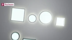 Paulmann Atria Shine Panel on/off musta 840 Ø29cm