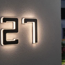 Paulmann aurinkokäyttöinen LED-talonnumero 2