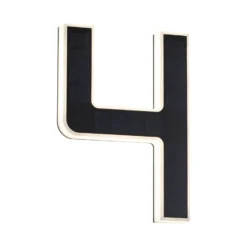 Paulmann aurinkokäyttöinen LED-talonnumero 4