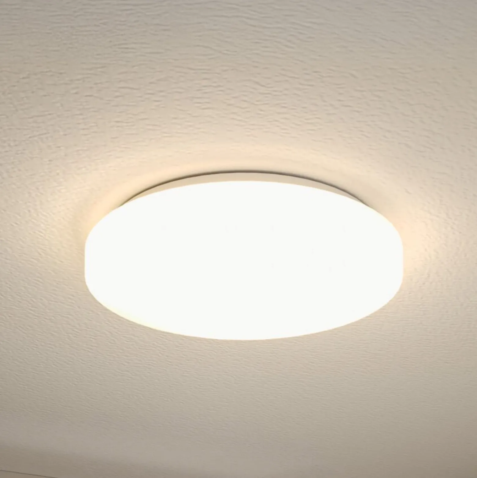 Paulmann Axin -kattovalaisin, halkaisija 35 cm, valkoinen, IP44, E27