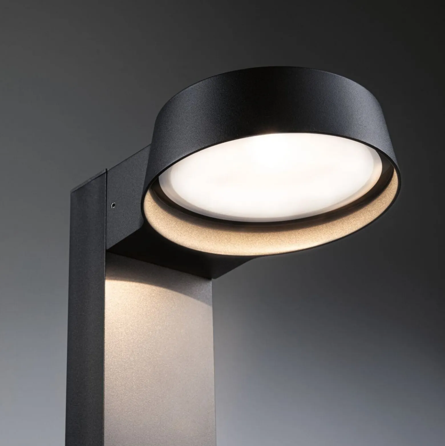 Paulmann Capea Grand, antrasiitti 65 cm alumiini IP44 LED-projektorilamppu,