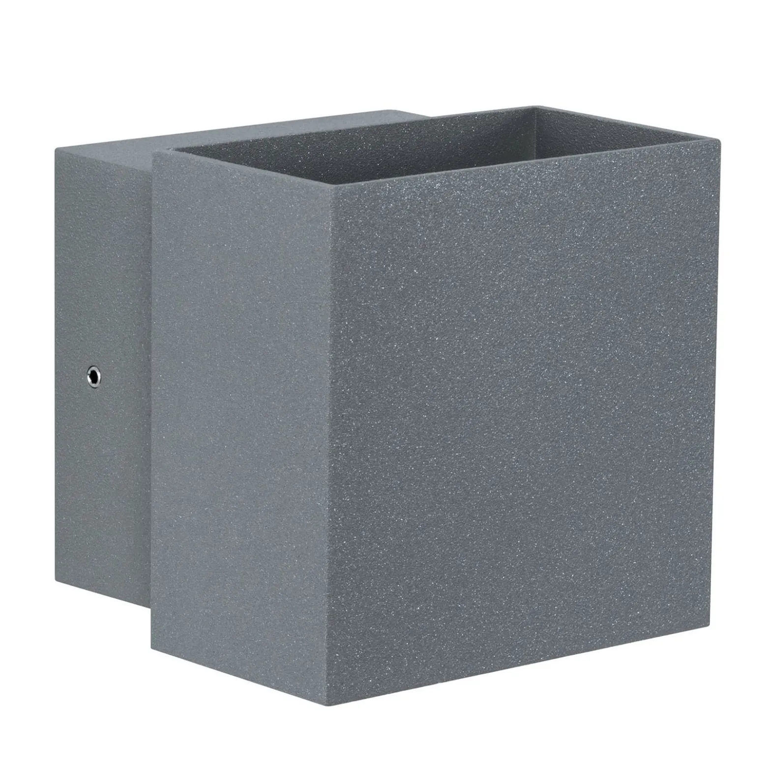 Paulmann Cybo LED-ulkoseinävalaisin, 2700 K, 10x10 cm, harmaa