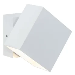 Paulmann Cybo LED-ulkoseinävalaisin, 2700 K, 10x10 cm, valkoinen