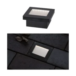 Paulmann Domenic Domenic LED aurinko upotettu lattiavalaisin 8x8cm