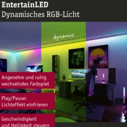 Paulmann EntertainLED LED-nauhat, RGB, sarja, 1,5m