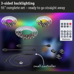 Paulmann EntertainLED LED-Strip RGB TV-sarja 55 tuumaa