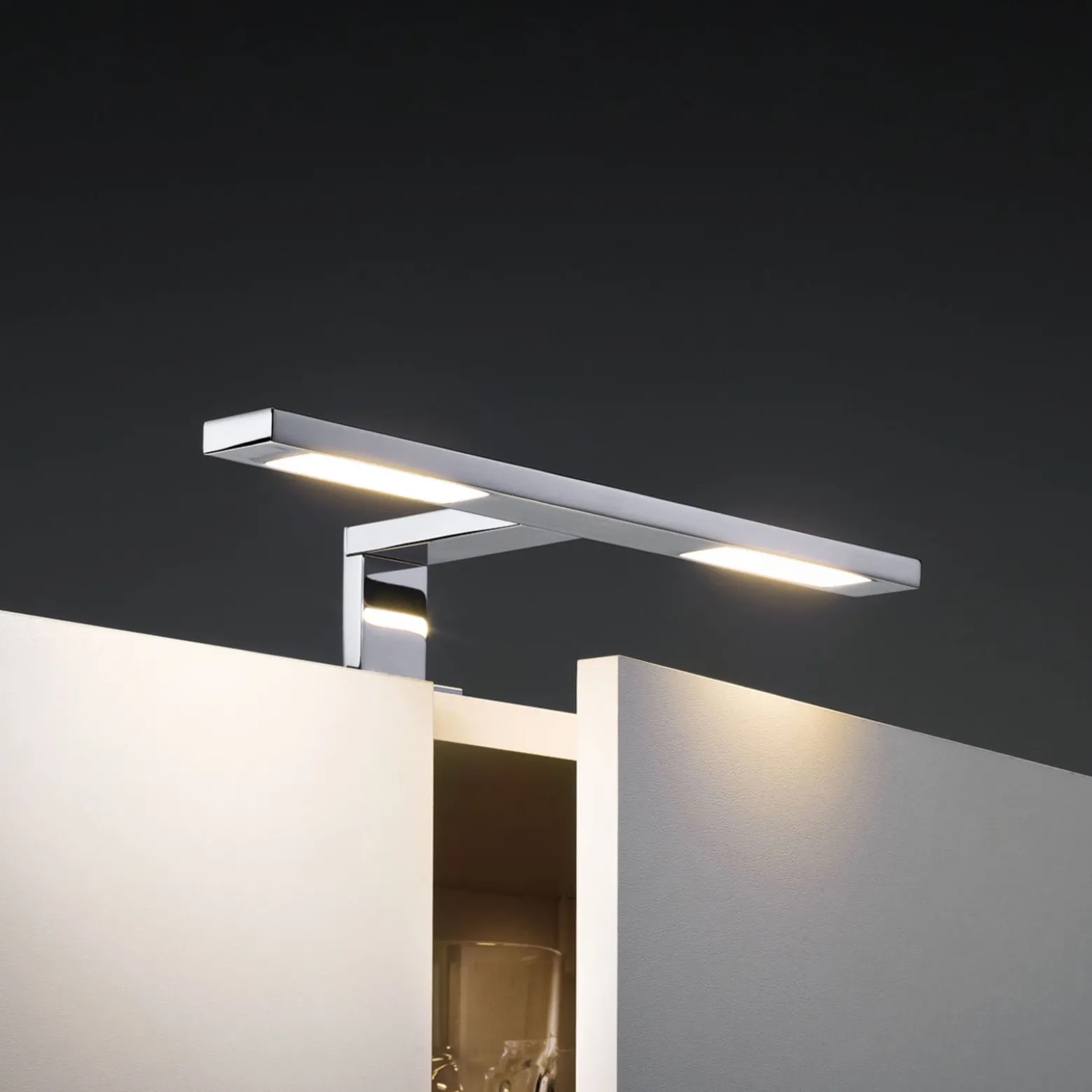 Paulmann Galeria Double Hook -LED-peililamppu