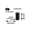 Paulmann Goldlicht LED-uppovalo, 5 cm:n kehys
