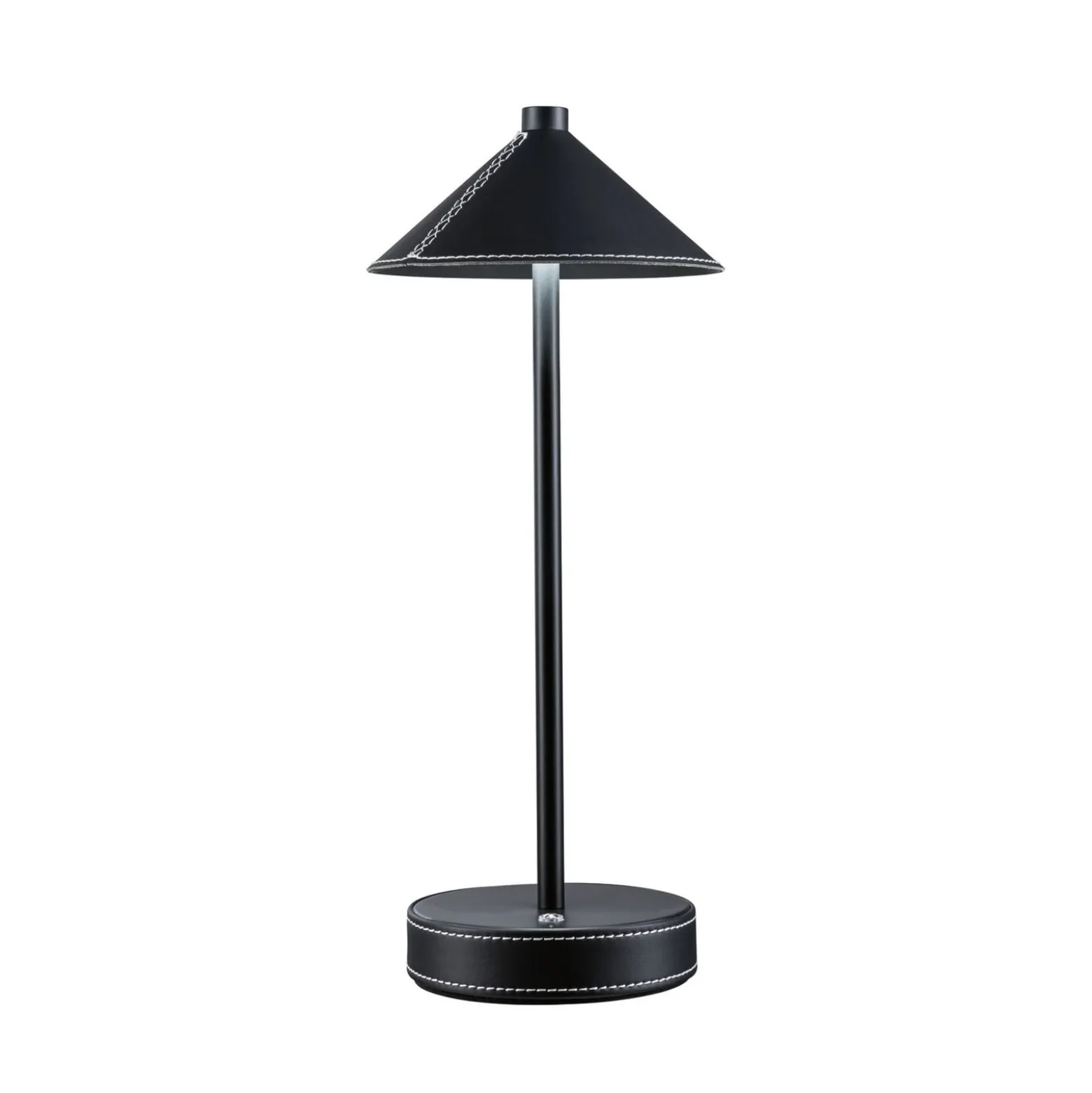 Paulmann LED-akkukäyttöinen pöytälamppu Pellini, musta, alas, CCT