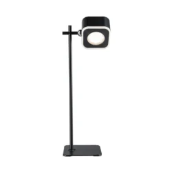 Paulmann LED-akkupöytälamppu Varia, musta, 37 cm himmennettävä CCT