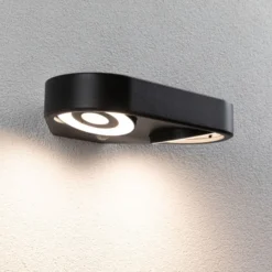 Paulmann LED-anturiseinävalaisin Silma antrasiitti 2-valo IP44