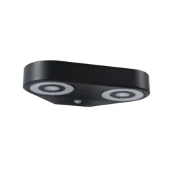 Paulmann LED-anturiseinävalaisin Silma antrasiitti 2-valo IP44