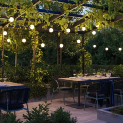 Paulmann LED-aurinkokäyttöinen valoketju Taina, peruspaketti, 6 m, IP67