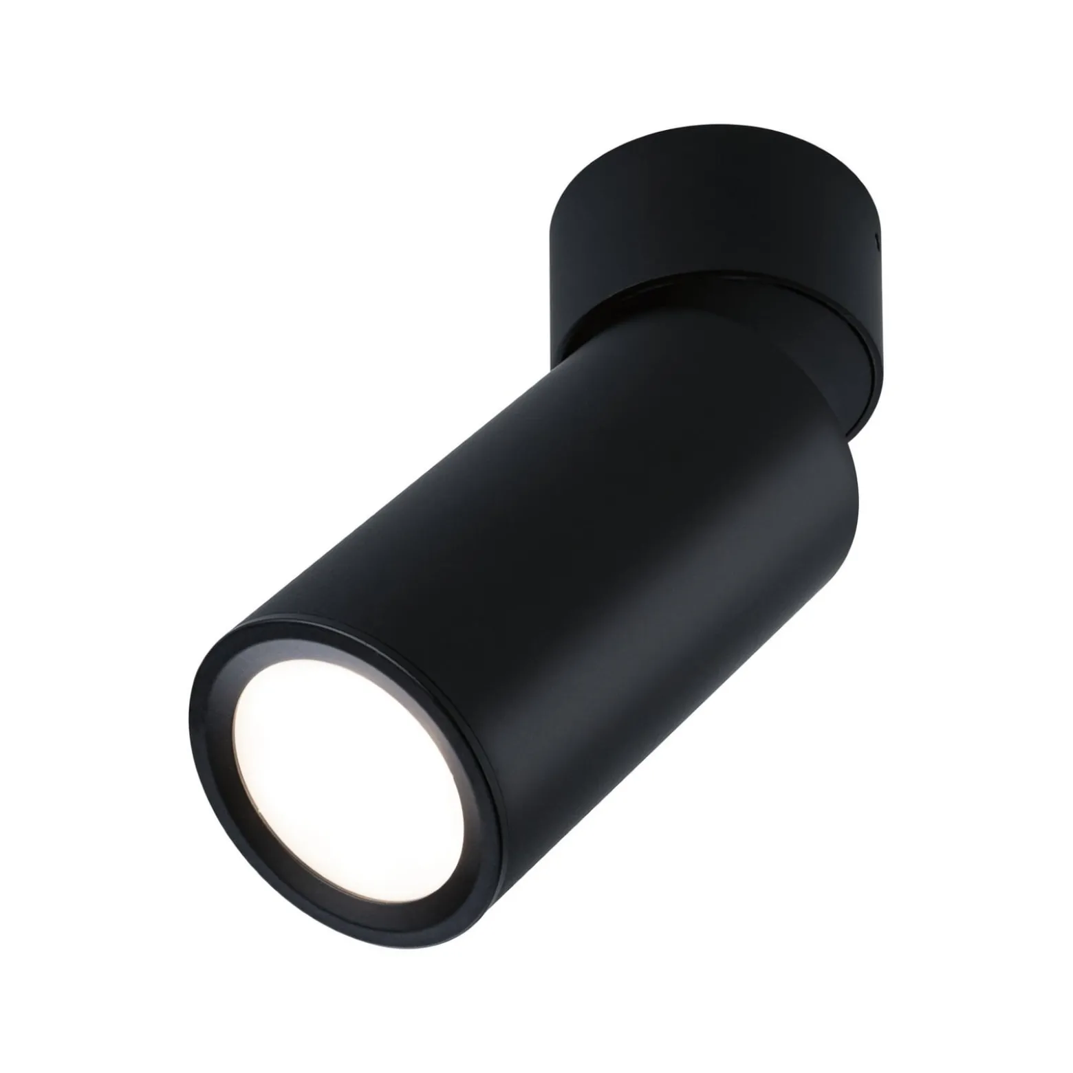 Paulmann LED-kattovalaisin Turnal Coin, musta metalli, 2 700 K
