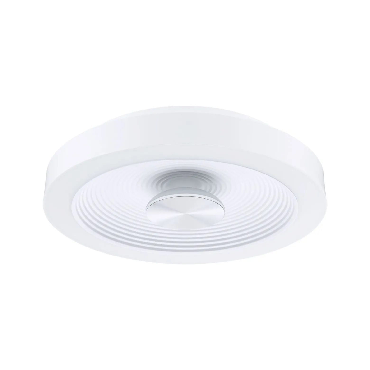 Paulmann LED-kattovalaisin Volea, valkoinen/hopea Ø 32 cm IP44 himmennettävä