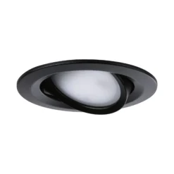 Paulmann LED-kohdevalaisin Nova Coin, 3 kpl, musta, kääntyvä, 2 700 K