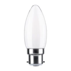 Paulmann-LED-kynttilä B22d 4,7W 2700K opaali